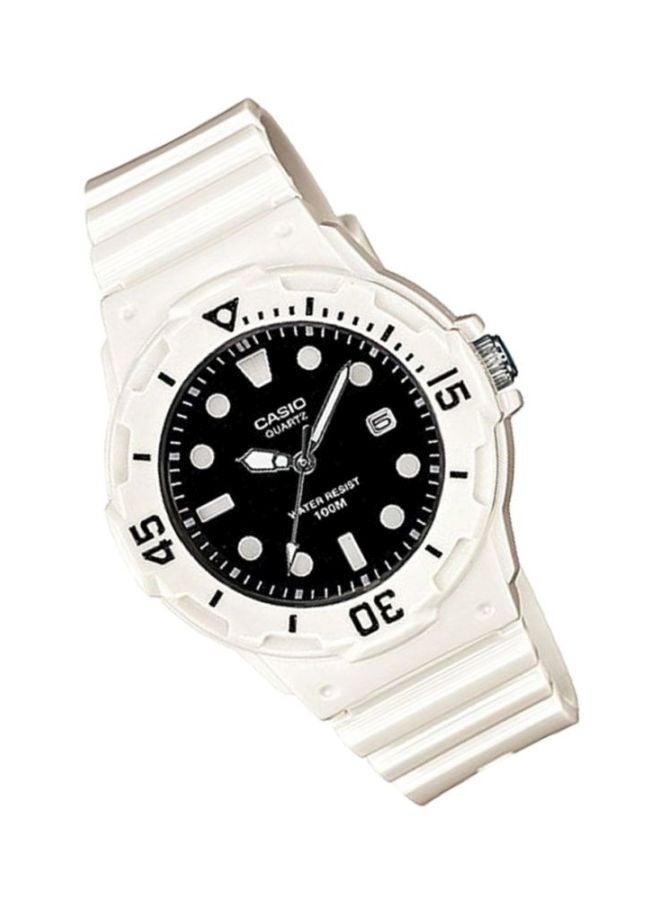 CASIO Women Youth Analog Watch LRW-200H-1EVDF - 34 mm - White - Image 3