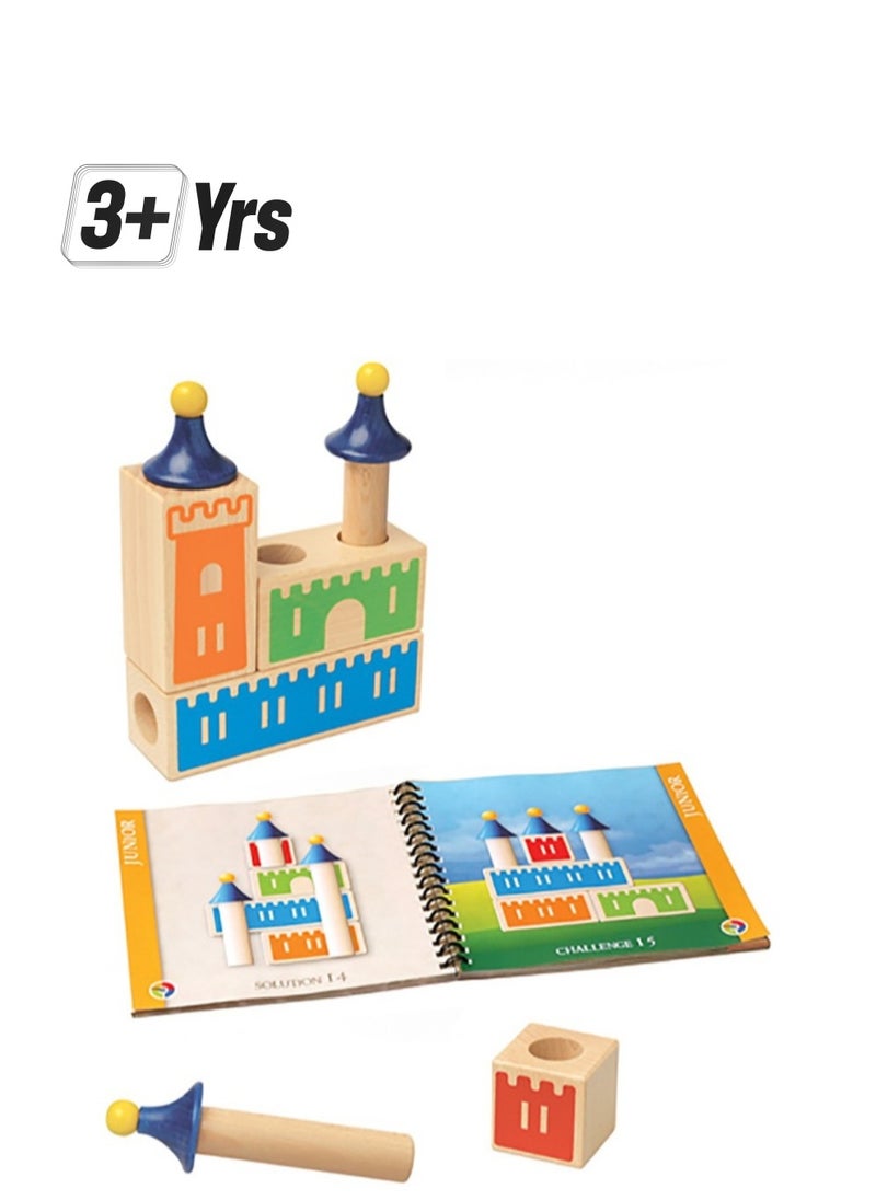 Toys Wood castle towers game  - Image 1