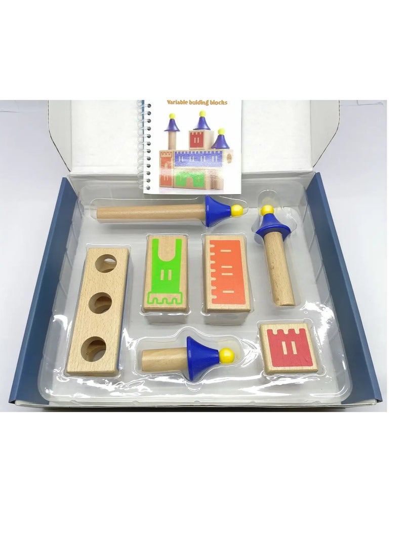 Toys Wood castle towers game  - Image 2