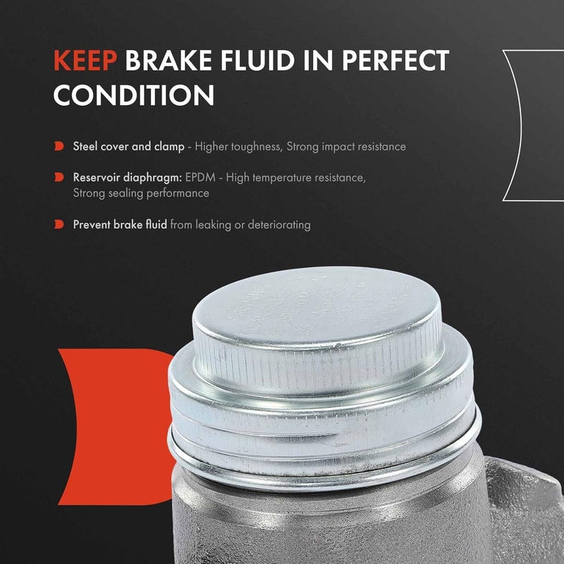 A-Premium Brake Master Cylinder with Reservoir - Image 3