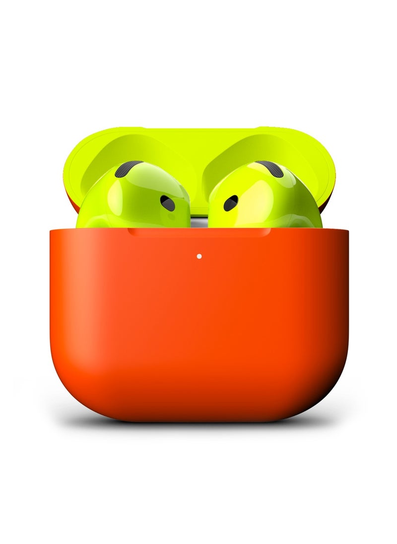 Craft MERLIN CRAFT CUSTOMIZED APPLE AIRPODS 4 NEON DUAL  - Image 1