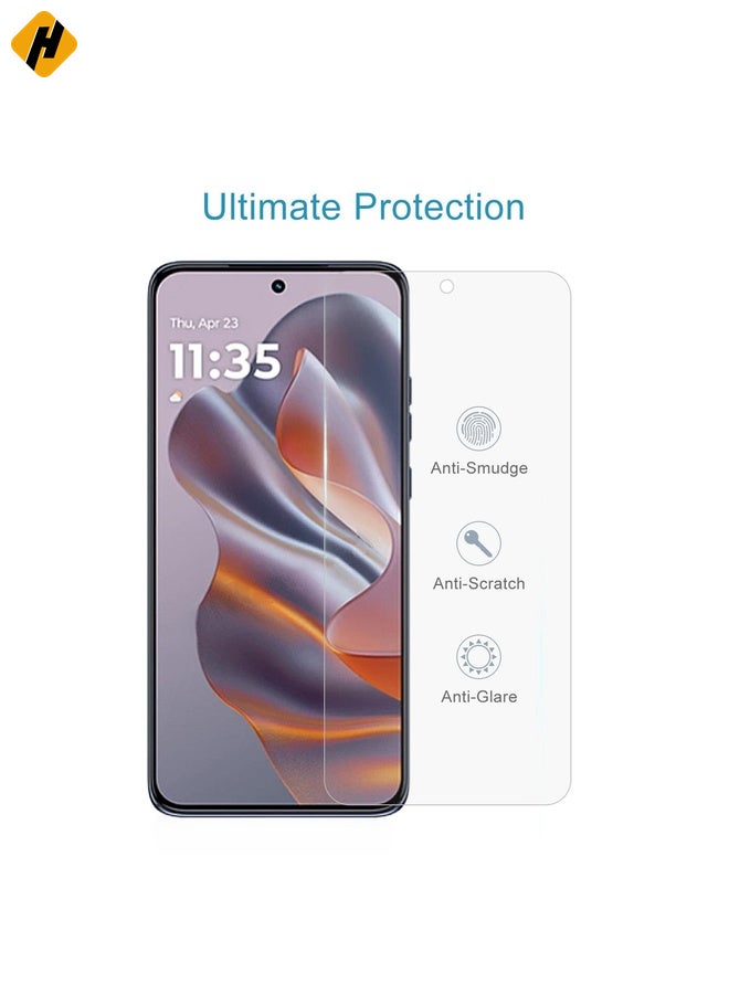 HuHa Screen Protector For Motorola Edge 50 Neo 50pcs 0.26mm 9H 2.5D Tempered Glass Film - Image 4