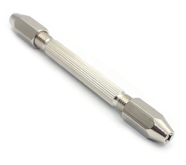 Foam Thermo Pin Vise with 2 Collets (0–2.5mm) – Precision Hand Tool for Jewelry Making, Watch Repair, Model Building & Hobby Crafts – (Made of Brass) - Made in Bharat - Image 1