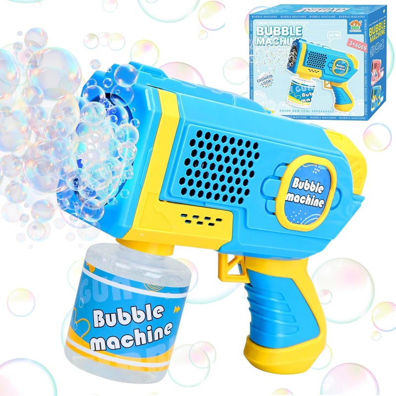 Beria Bubble Machine Toy Bubble Gun Children Blue - Image 1