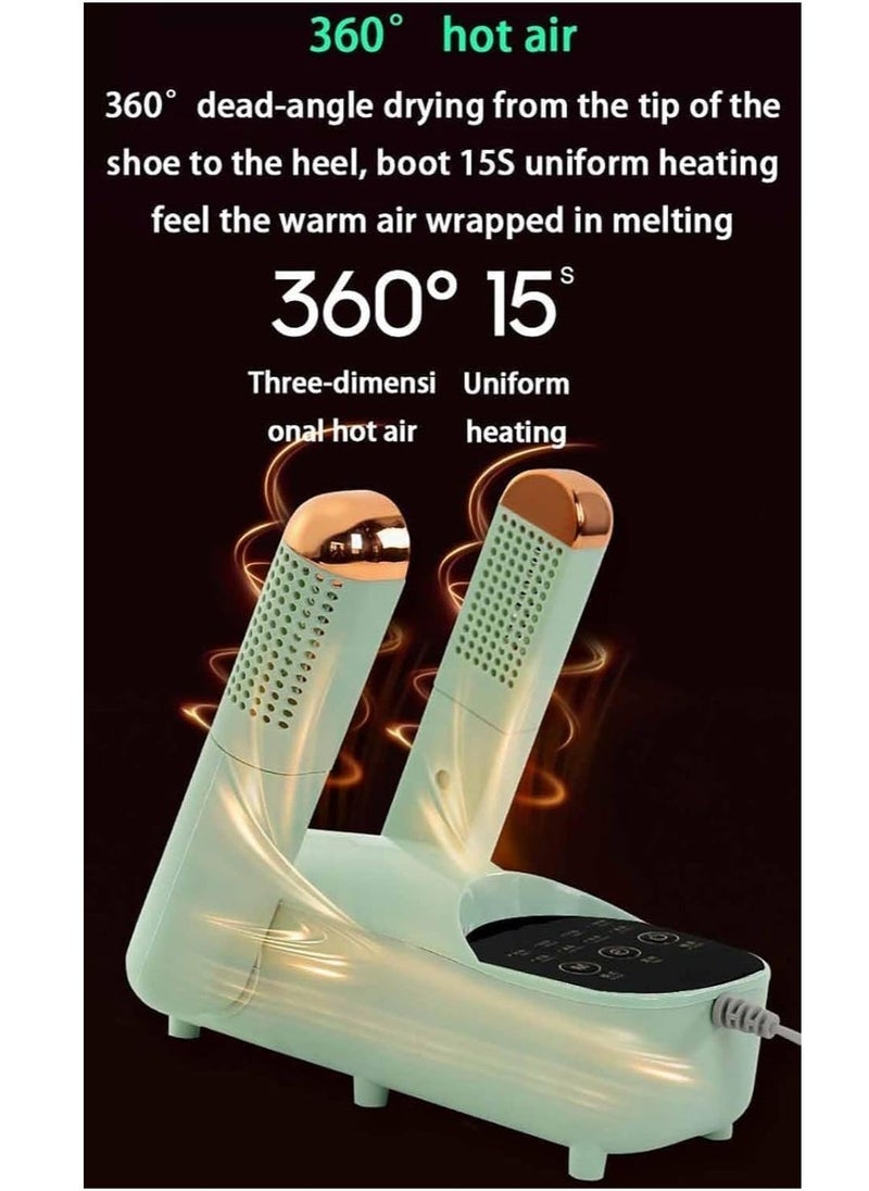 JAJEEK Ski Boots Dryer Electric Shoe Dryer with Adjustable Drying Rack, 30/60/120/180min Timer, Glove Dryer & Boot Warmer for Sweaty Shoes, Sneakers, Ski Boots – Fast Drying & Odor Control  - Image 2