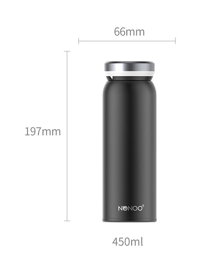 Xiaomi Youpin Nonoo Vacuum Insulated Thermal Flask Grey/Silver 197x66mm - Image 2