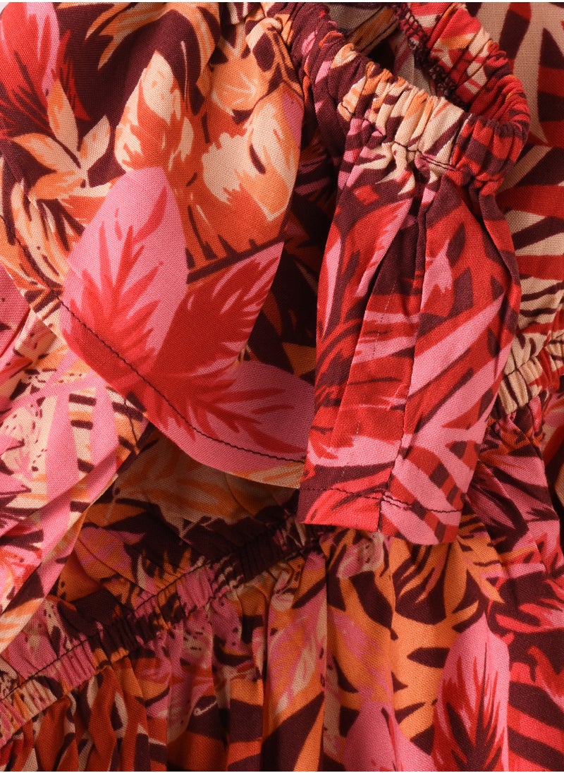 Jelliene Blooming Adventures: Girls' Dress Comfort, Style & Twirls  - Image 4