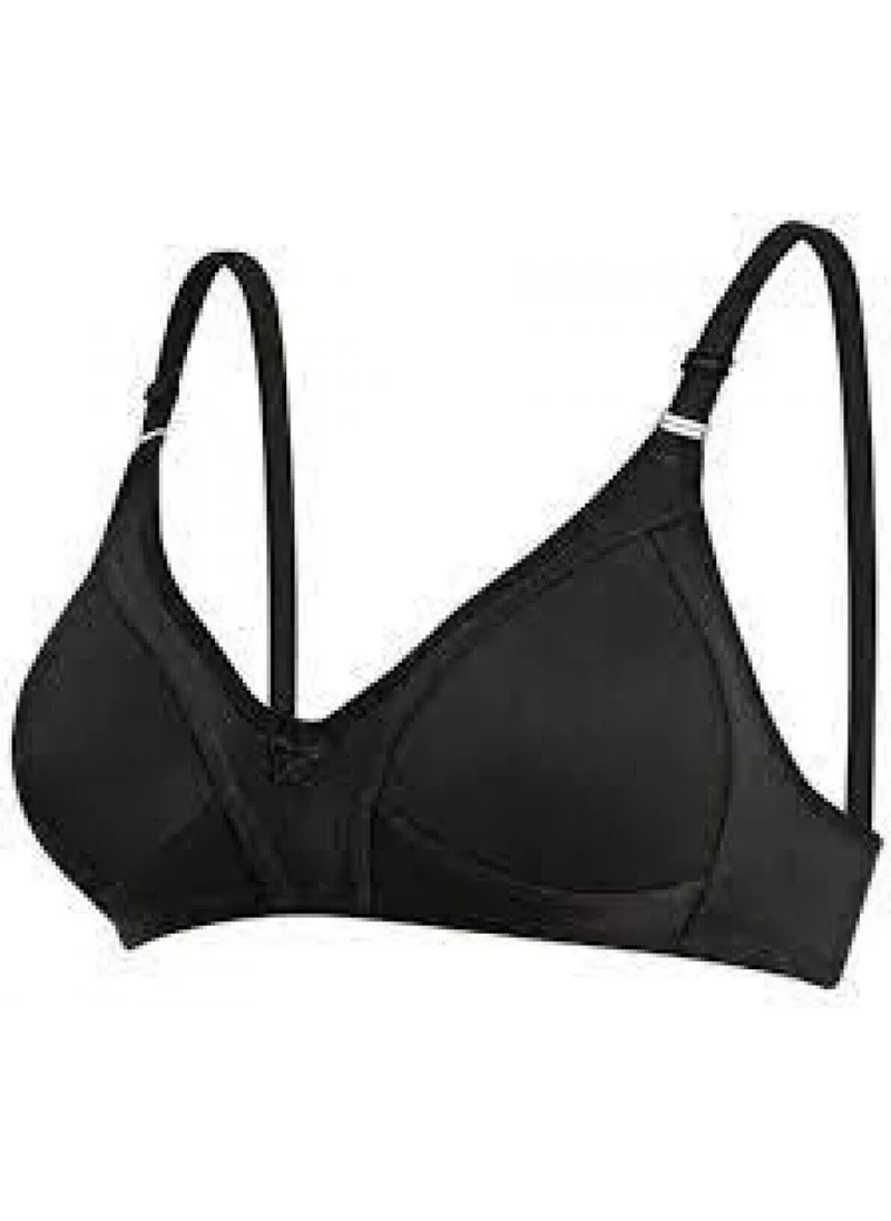 ايبرو - Tacoo Combed Cotton Black Minimizer Bra 1001
