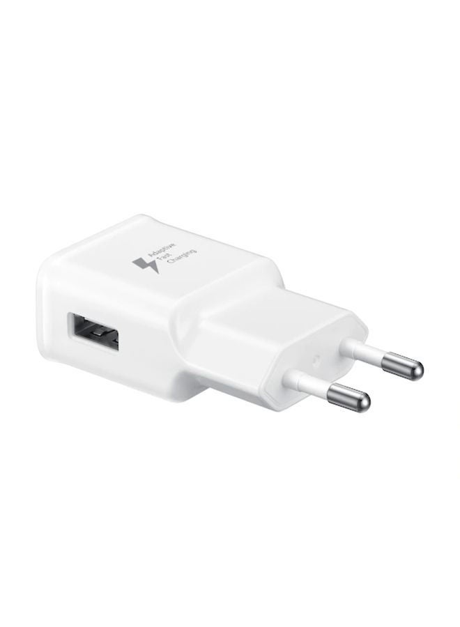 NIBEMINENT Fast Charging Travel Adapter With Type-C Cable White - Image 3