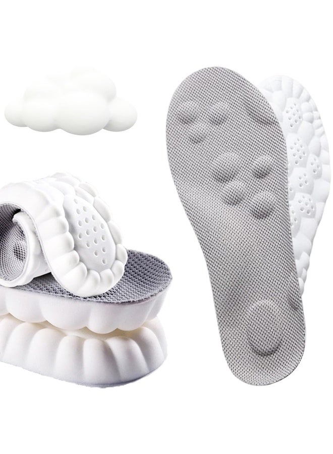 Insoles for Men and Women, Memory Foam Steppers Insoles, Arch Support Shoes Insole, Shock Absorption and Foot Pain Relief，37 Size - Image 1