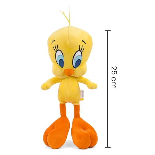 Mirada Looney Tunes Tweety Soft Plush Toy | Yellow Cartoon Stuffed Animal for Kids & Girls | Cute Soft Toys for Kids, Stuffed Animals, Plush Toy, Cuddle Toy, Gift Item, Room Decor Collectible | 25cm - Image 4