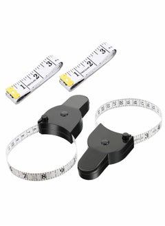 Excefore 4 Body Measuring Tape 60 Inch Tape Measure Measuring Tape Tailor Retract Measuring Tape Ergonomic Design Measuring Tapes and Soft Tape Measure for Tailor and Body Measurement  - Image 1