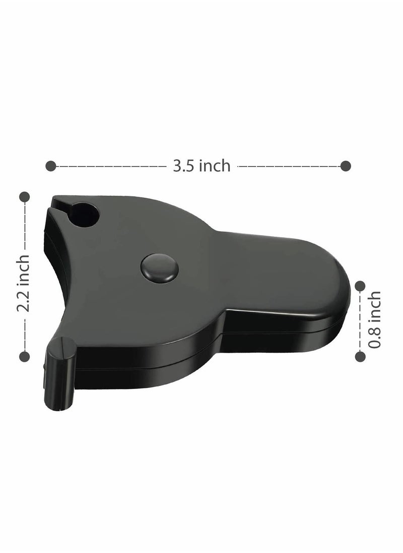 Excefore - 4 Body Measuring Tape 60 Inch Tape Measure Measuring Tape Tailor Retract Measuring Tape Ergonomic Design Measuring Tapes and Soft Tape Measure for Tailor and Body Measurement - Image 1