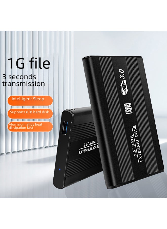 Generic 2.5-inch Serial Port Hard Drive Box Usb3.0 Sata Iii Notebook Solid State Mobile Hard Drive Box Supports Uasp-Color:USB 3.0 Silver  - Image 4