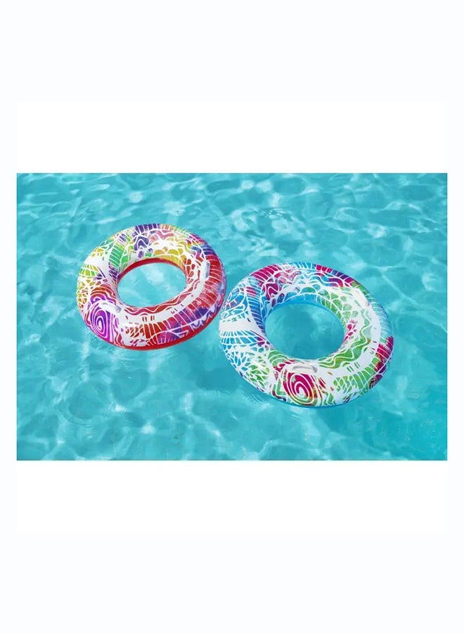 Bestway, Φ36"/Φ91cm Summer Swirl Swim Tube - assorted Inflatable Outdoor Water Play Toy for Kids and Families, Durable Premium Quality Material, Easy Inflate and Deflate Design, Pool Beach Garden Summer Fun Activity - Image 5