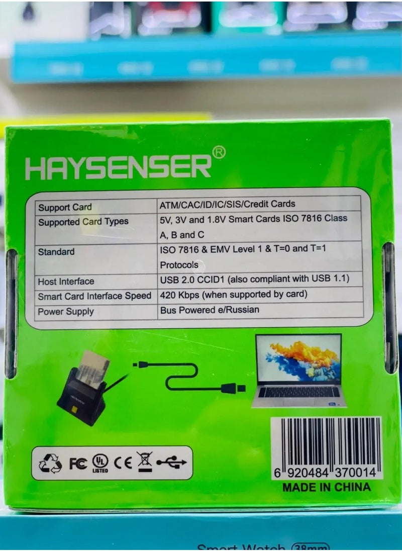 Haysenser - HAYSENSER SMART CARD READER -HY C02 - Image 1