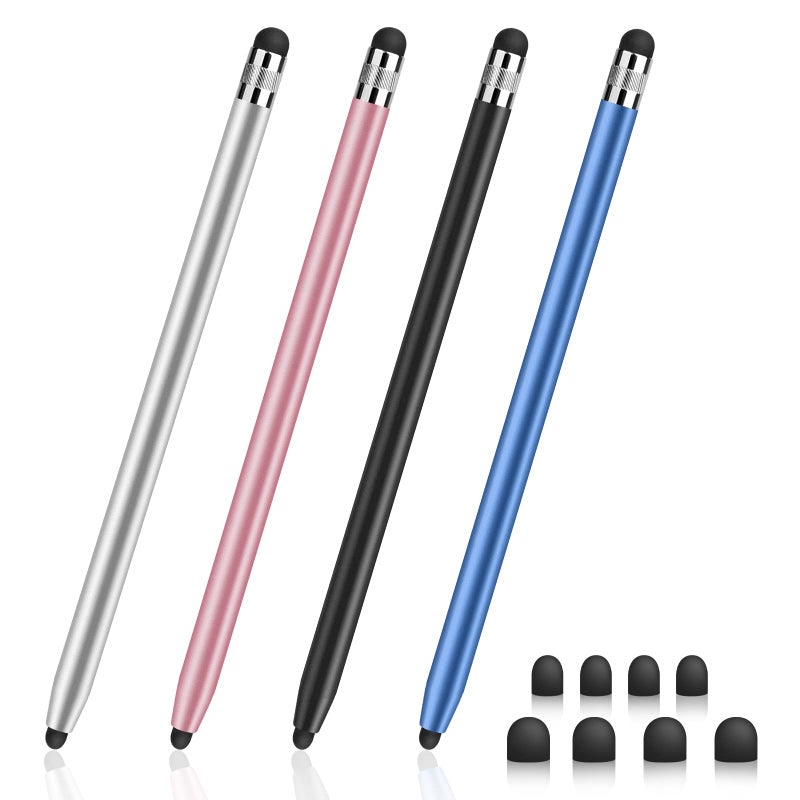 DIGIROOT Stylus Pen for Ipad, Digiroot 4 Pcs Stylus Pens for Touchscreen, High Sensitivity & Precision Ipad Stylus, Suitable for iPhone/iPad Pro/Android Tablets, Stylus Pen Compatible with All Touch Screens - Image 1