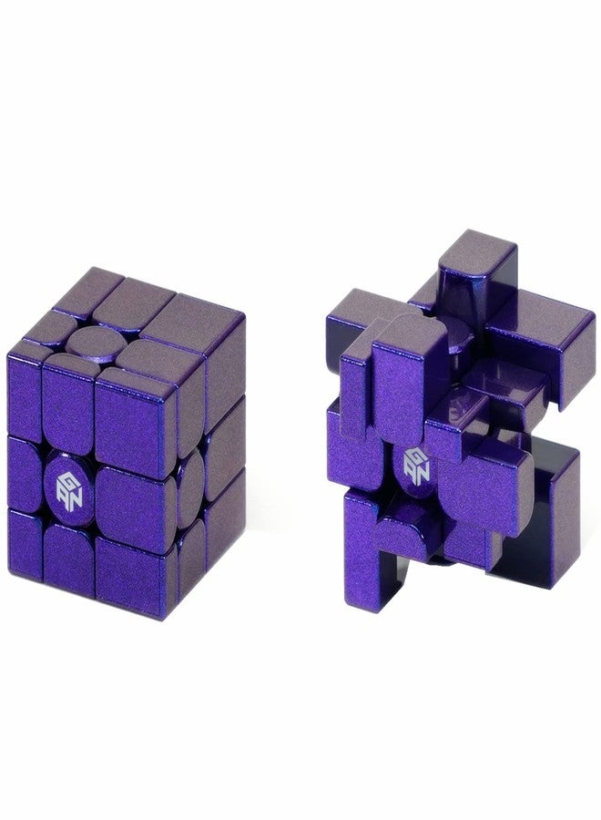 Cuberspeed gan Mirror Cube uv Coated Speed Cube Purple Gan Mirror Blocks Magnetic Cube Puzzle - Image 2