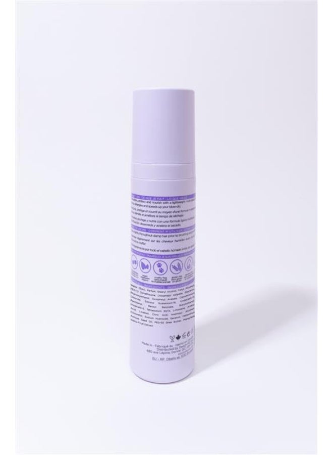 Design.ME FABME LeaveIn Conditioner Spray by DesignMe Adds Shine Detangles Frizz Control UV Heat Protection Color Safe Reduces Breakage Blow Dry Time For Curly All Hair Types 230 ml - Image 3