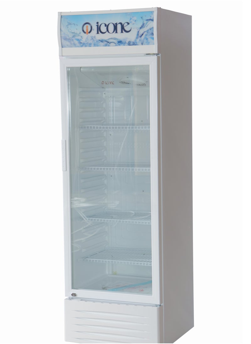 iCone Icone 332-Liter Glass Door Display Refrigerator – Showcase Your Products with Style and Efficiency, Boost Sales with Stunning Visibility and Optimal Cooling Performance!  - Image 4