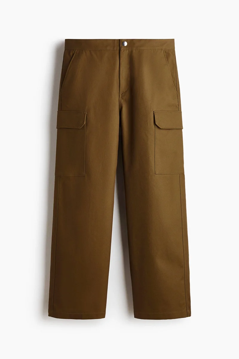 H&M  Relaxed Fit Cargo trousers for Men | Best Price UAE