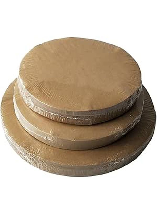 Oil Proof Parchment Baking Paper 100 Sheets 10 Inch For Air Fryer Bbq Cupcake - Image 1