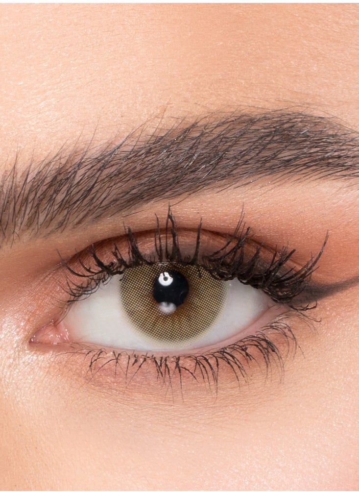 NATURÉL Core Jade lenses A charming look with natural and beautiful colors Monthly use contact lenses, a pair in a box  - Image 1