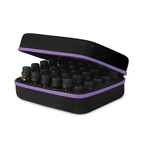 JSVER Essential Oil Storage, 30 Bottles,Essential Oil Holder Case, Essential Oil Case for 5ml, 10ml, 15ml Bottles Travel Storage Organizer Bag for doTerra, Young Living Oils, Premium, Aromatherapy - Image 1