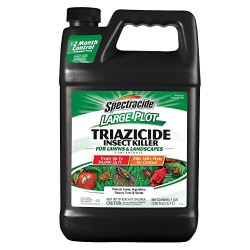 Spectracide Large Plot Triazicide Insect Killer for Lawns & Landscapes Concentrate, 1 Gallon, Large Plot Concentrate Formula Kills 180+ Pests Including Fleas, Ants, Deer Ticks and Other Listed Pests - Image 1