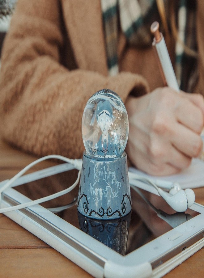 سيلفر بوفالو كرة ثلجية صغيرة مضيئة للبالغين من فيلم عروس الجثة لتيم بيرتون: هل يمكن للأحياء الزواج من الأموات؟ | ارتفاع 3 بوصات - Image 5