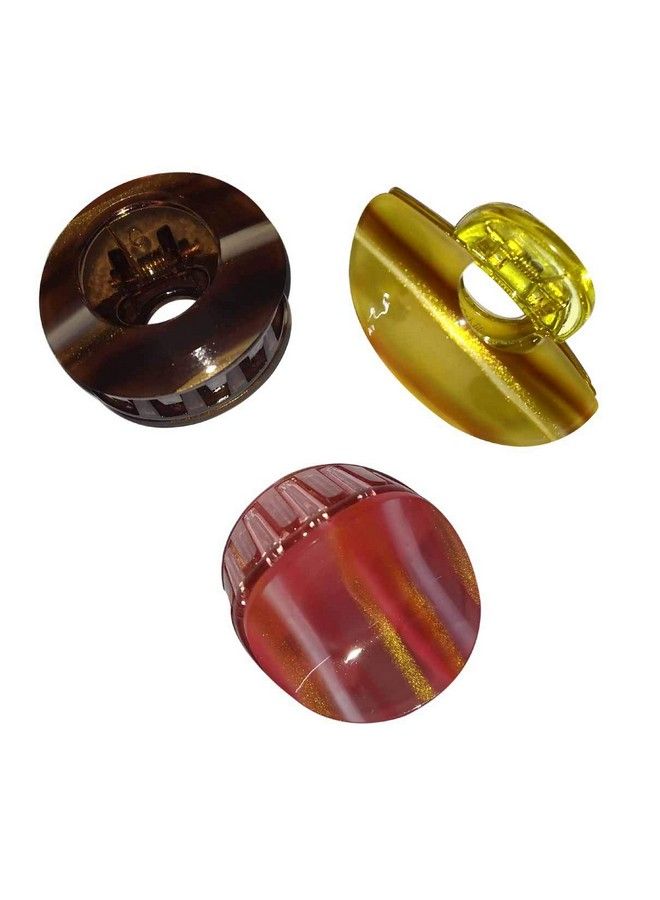 Nat Hair Clips For Women & Girls Pack Of 3 Multicolor - Image 1