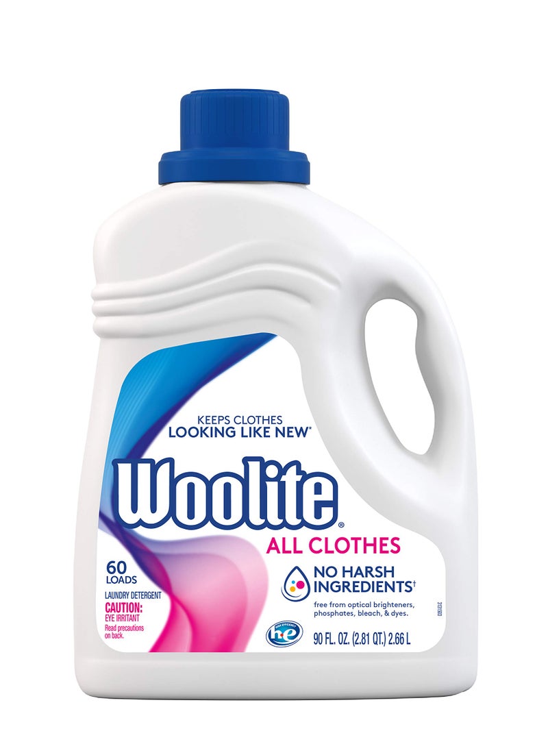 Woolite 90fl oz of Woolite All Clothes, 60 Loads, Original Scent - Image 1