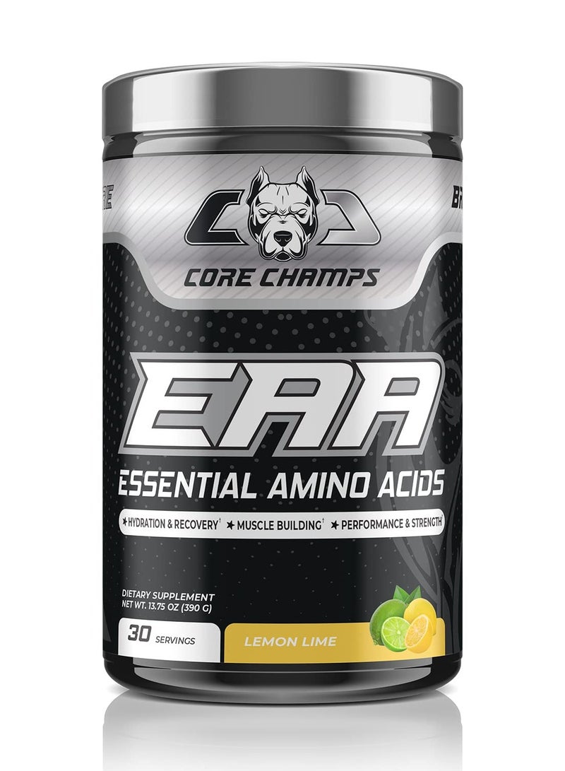 كور تشامبس الأحماض الأمينية الأساسية من كور تشامبس EAA بنكهة الليمون والليمون 390 جم 30 حصة - Image 1