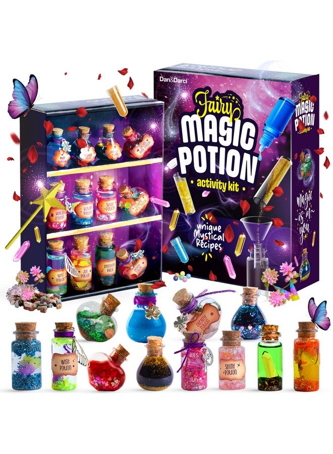 Dan&Darci Fairy Magic Potion Kit for Kids - Gifts for Girls - 6 7 8 9 10 Year Old Girl Gifts - Christmas Gift Ideas - Girls Toys 8-10 7-8 - Arts and Crafts for Kids Ages 6-8 Years - Magic Workshop Craft Kits - Image 1