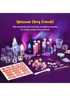 Dan&Darci Fairy Magic Potion Kit for Kids - Gifts for Girls - 6 7 8 9 10 Year Old Girl Gifts - Christmas Gift Ideas - Girls Toys 8-10 7-8 - Arts and Crafts for Kids Ages 6-8 Years - Magic Workshop Craft Kits  - Image 2