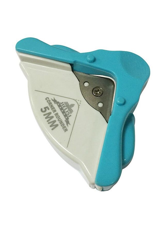 إسكدنيا قطاعة لزوايا الأوراق بشكل دائري أزرق - Image 2