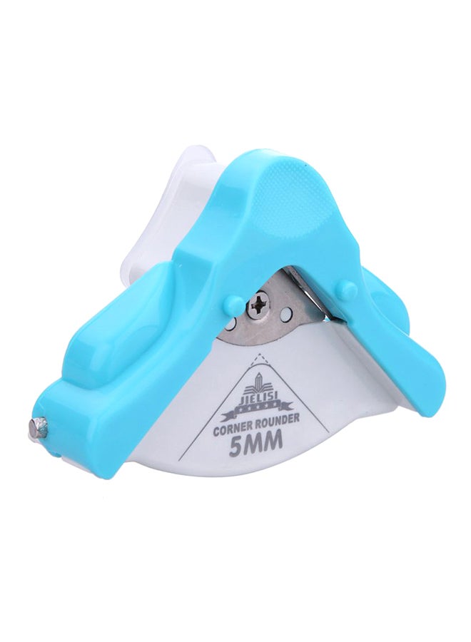 إسكدنيا قطاعة لزوايا الأوراق بشكل دائري أزرق - Image 1