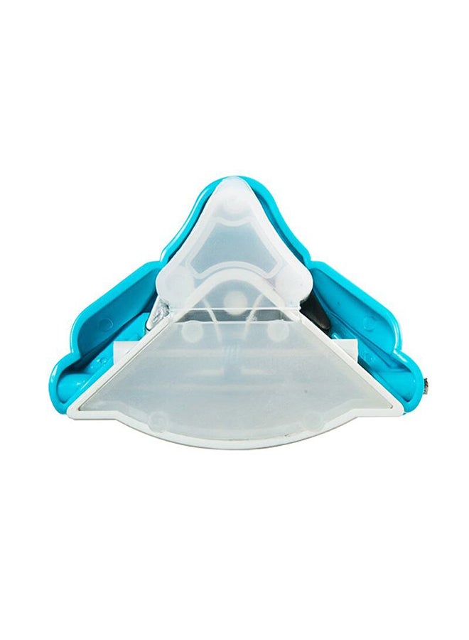 إسكدنيا قطاعة لزوايا الأوراق بشكل دائري أزرق - Image 3