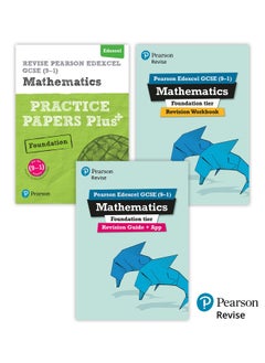 New Pearson Revise Edexcel GCSE Mathematics Foundation Complete Revision & Practice Bundle - 2025 and 2026 exams 