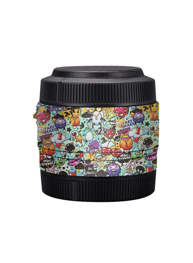 general Walking Donkey Suitable For Canon RF 2X Times Mirror Protection Film Sticker Color Sticker Sticker Skin Traceless Adhesive-Color:Circuit Black - Image 3