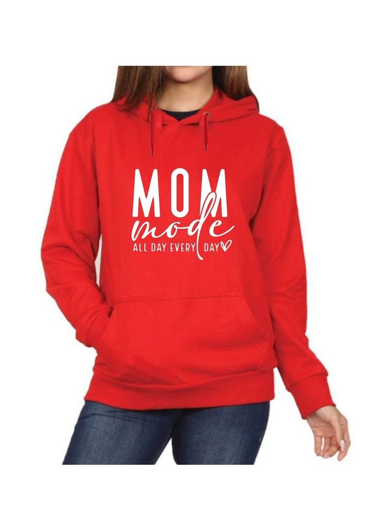 PRINTSHOP4ME Women's Cotton Hoodie For Mother's Day-Hoodies For Womens|Pullover Hoodies For Womens|Available In Trendy Colors&Sizes|Casual Wear - Image 1