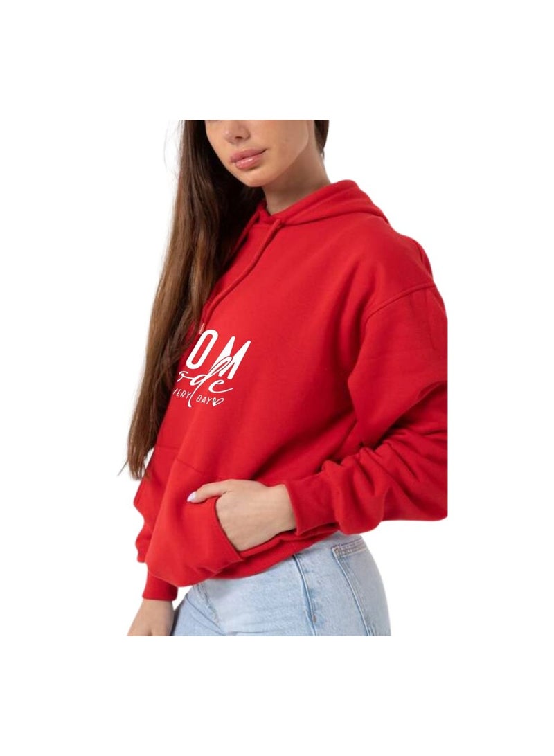 PRINTSHOP4ME Women's Cotton Hoodie For Mother's Day-Hoodies For Womens|Pullover Hoodies For Womens|Available In Trendy Colors&Sizes|Casual Wear - Image 3