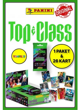 Toyfest Panini Fifa Top Class 2024 Fat Pack Football Cards + 1 Pack (24 Cards + 2 Holo Giants Cards)  - Image 1