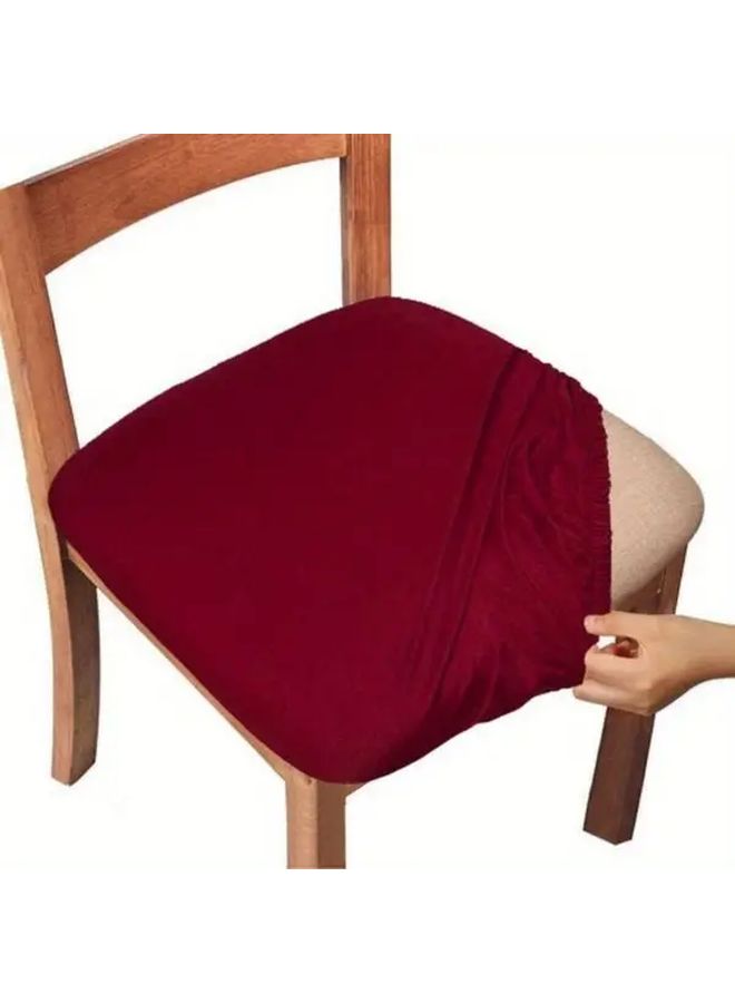 1 Gray Universal Fit Elastic Seat Cover Solid Color Soft Comfortable Dust Proof Anti Fouling Car Living Room Office Home Decor - Image 4