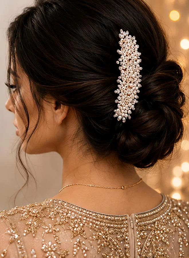 Take Two Crystal Beaded Hair Stick and Hair Bun Maker