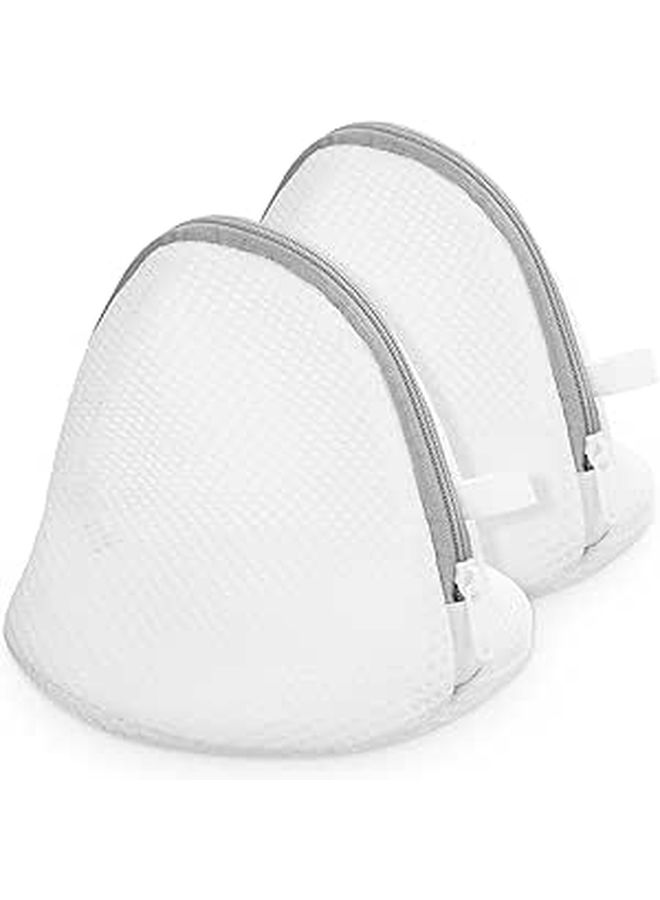 Polyester Laundry Net Bag 2pcs 15x17cm for Gentle Underwear Cleaning - Image 1