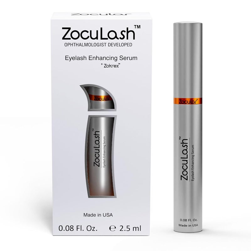 ZocuLash Eyelash Serum  Safe Effective Eyelash Growth Serum for Daily Use  25 mL