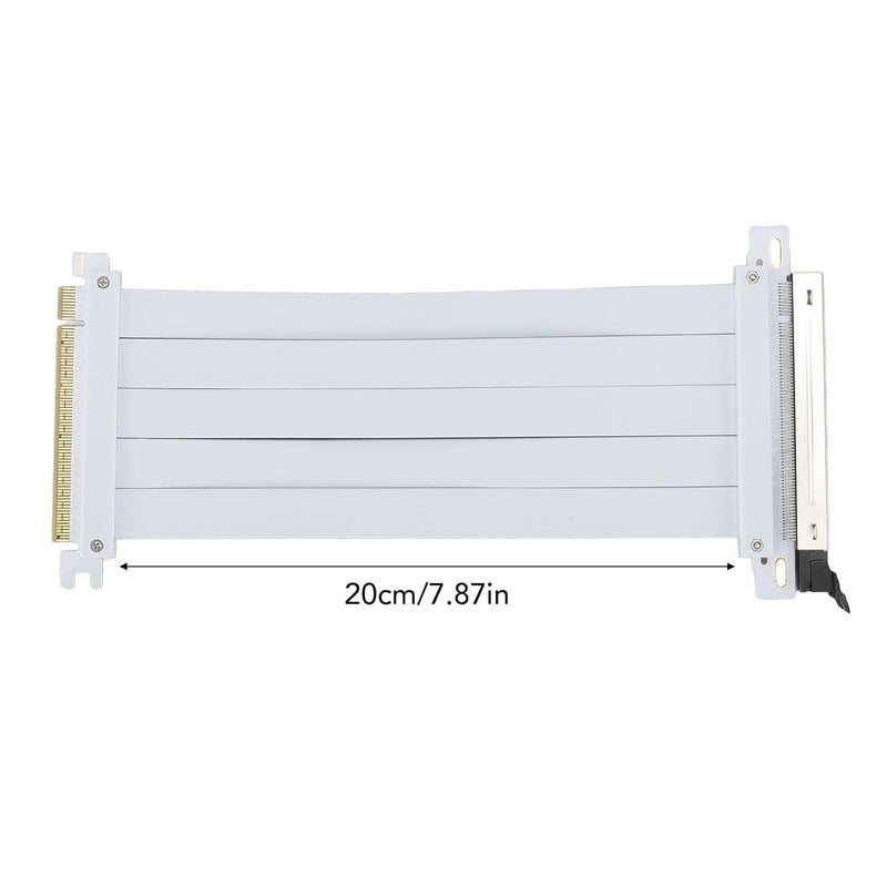 SUNGOOYUE PCIe 5.0 Riser Cable 50cm 128Gbps White Compatible RTX4090 RX8900 - Image 3