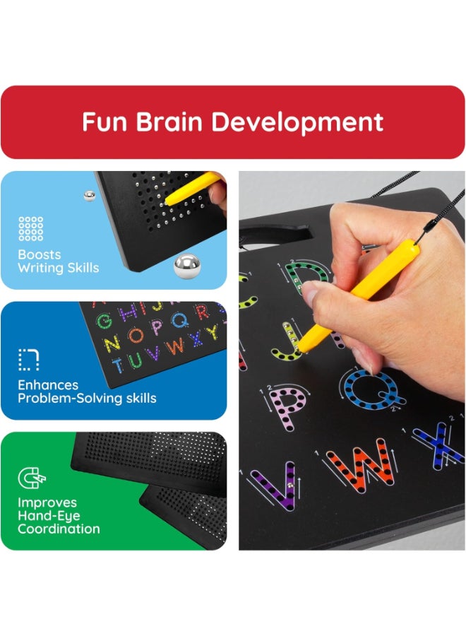 PicassoTiles Picasso Magnetic Drawing Board Double Sided 2in1 - Image 5