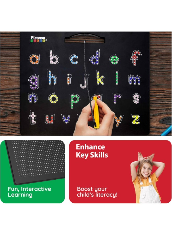 PicassoTiles Picasso Magnetic Drawing Board Double Sided 2in1 - Image 4